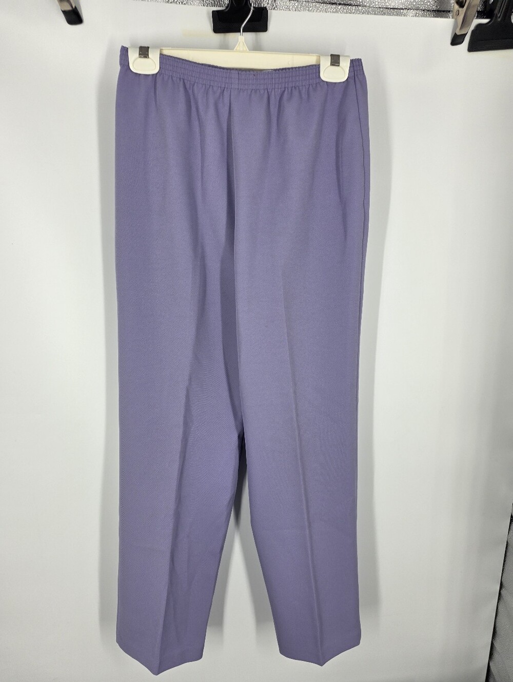 Vintage Solos by Koret Lavender Purple Elastic Waist Pants Size 10